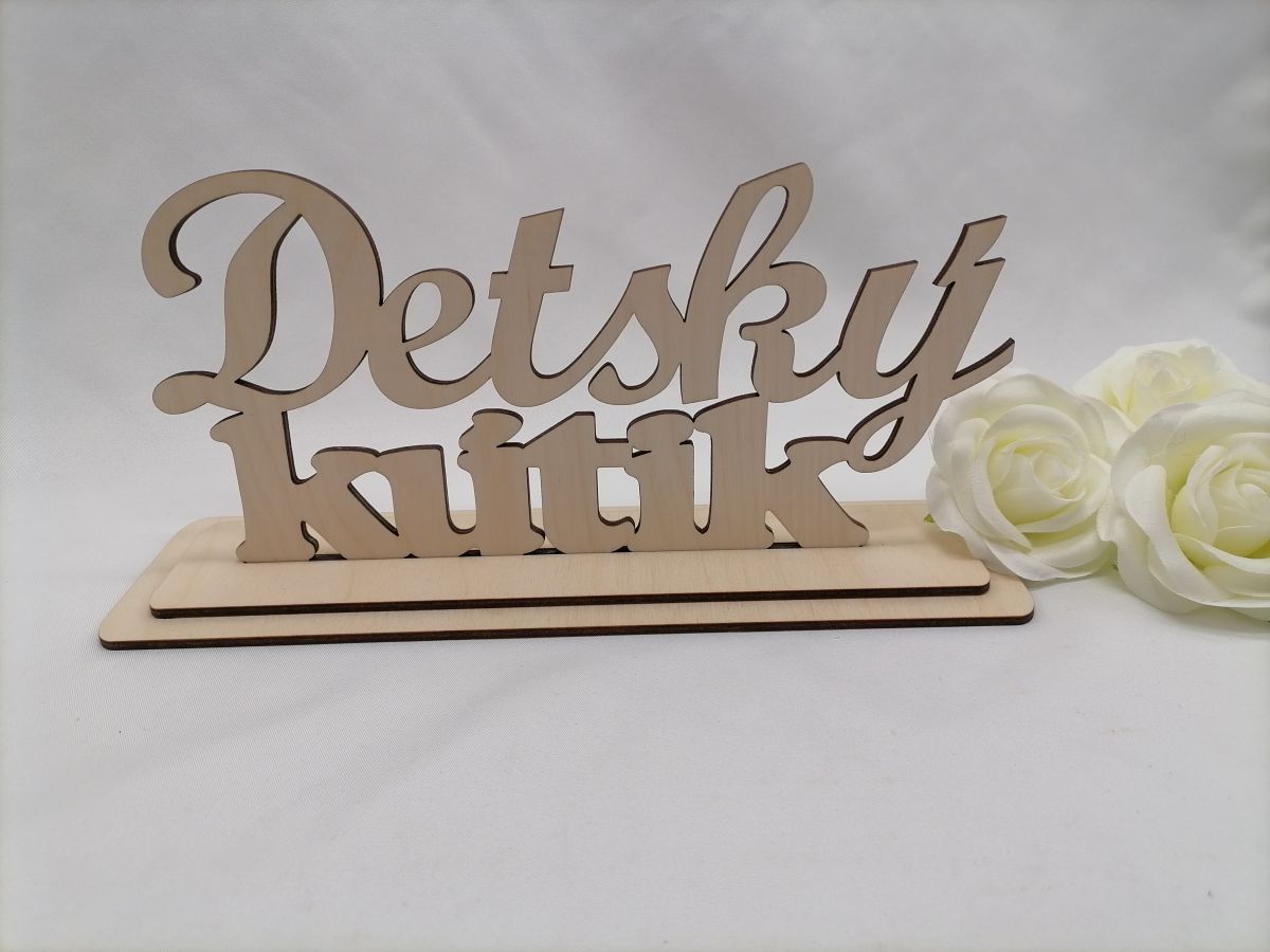 Svadobný stojan detský kútik