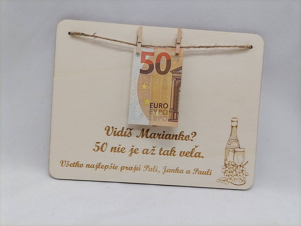 Tabuľka k narodeninám