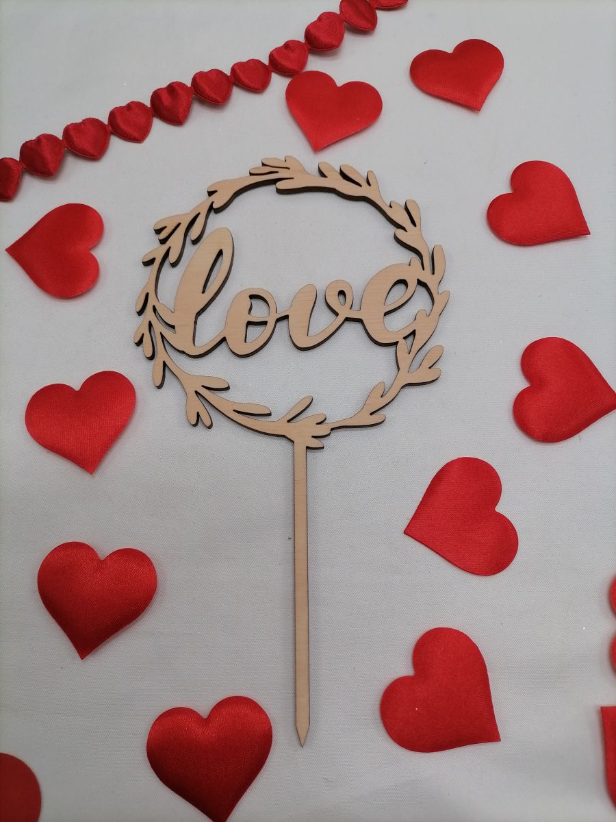 Zápich love prírodný 10cm