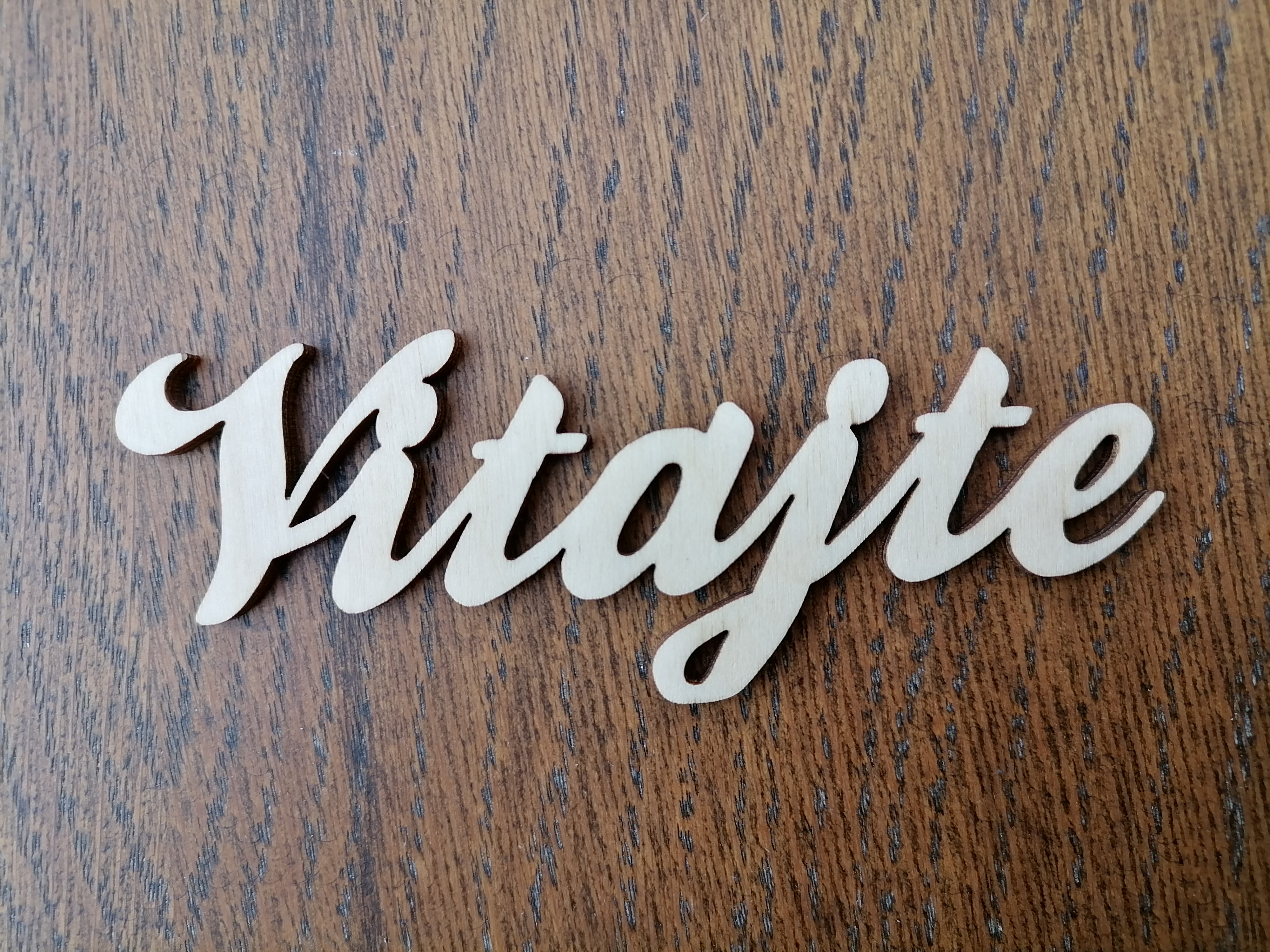 Nápis Vitajte 20cm