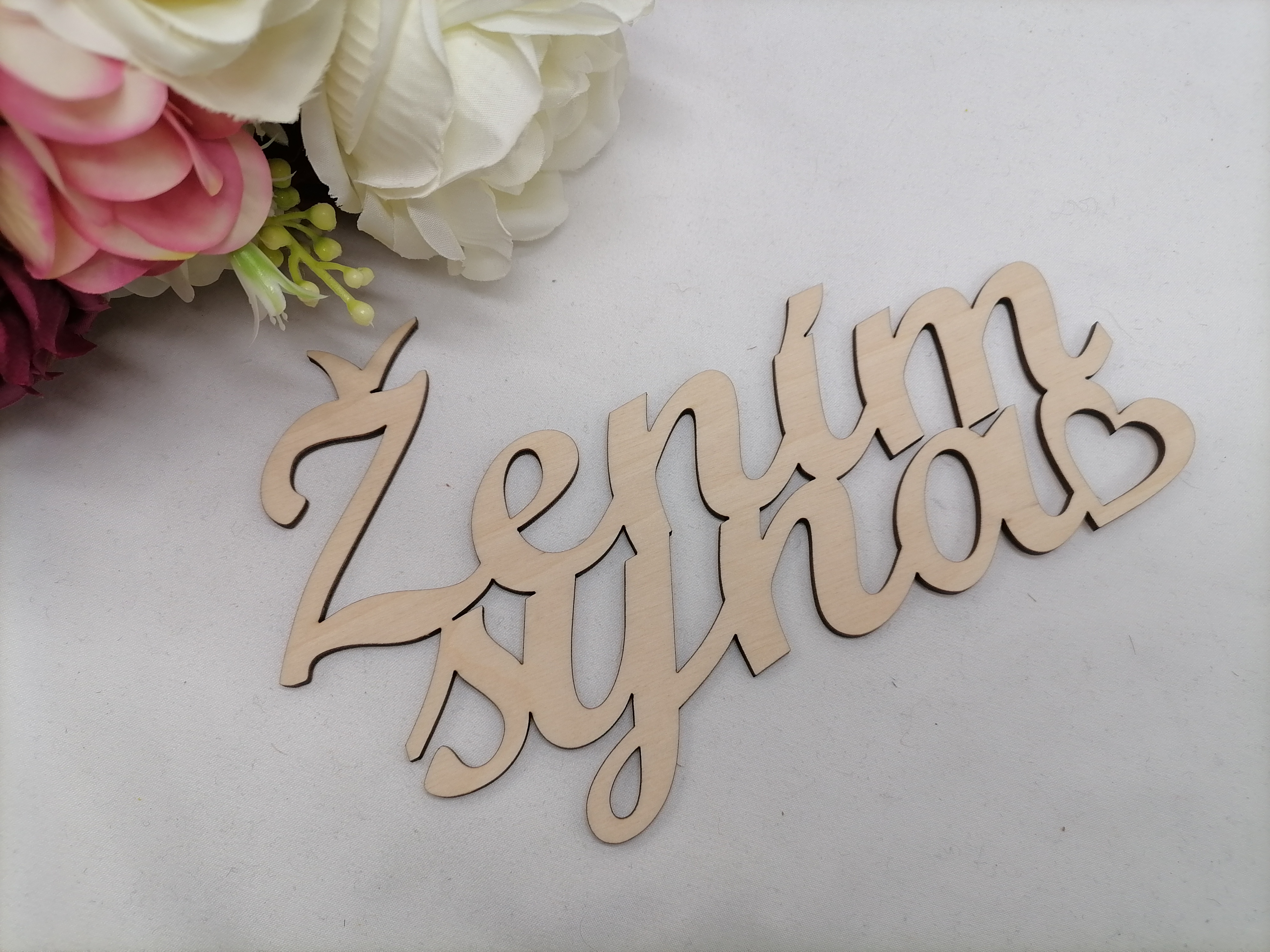 Nápis žením syna 20cm