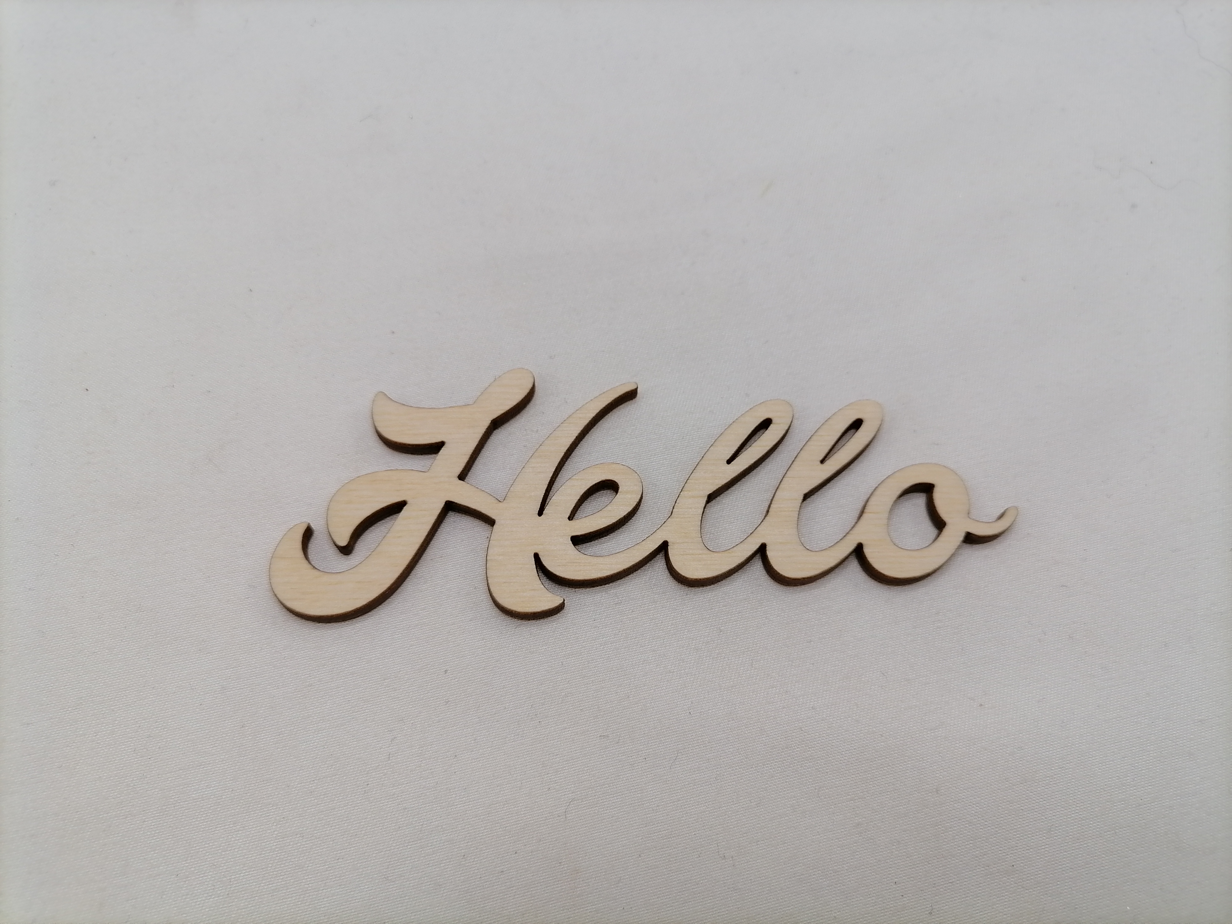 Nápis Hello 25 cm