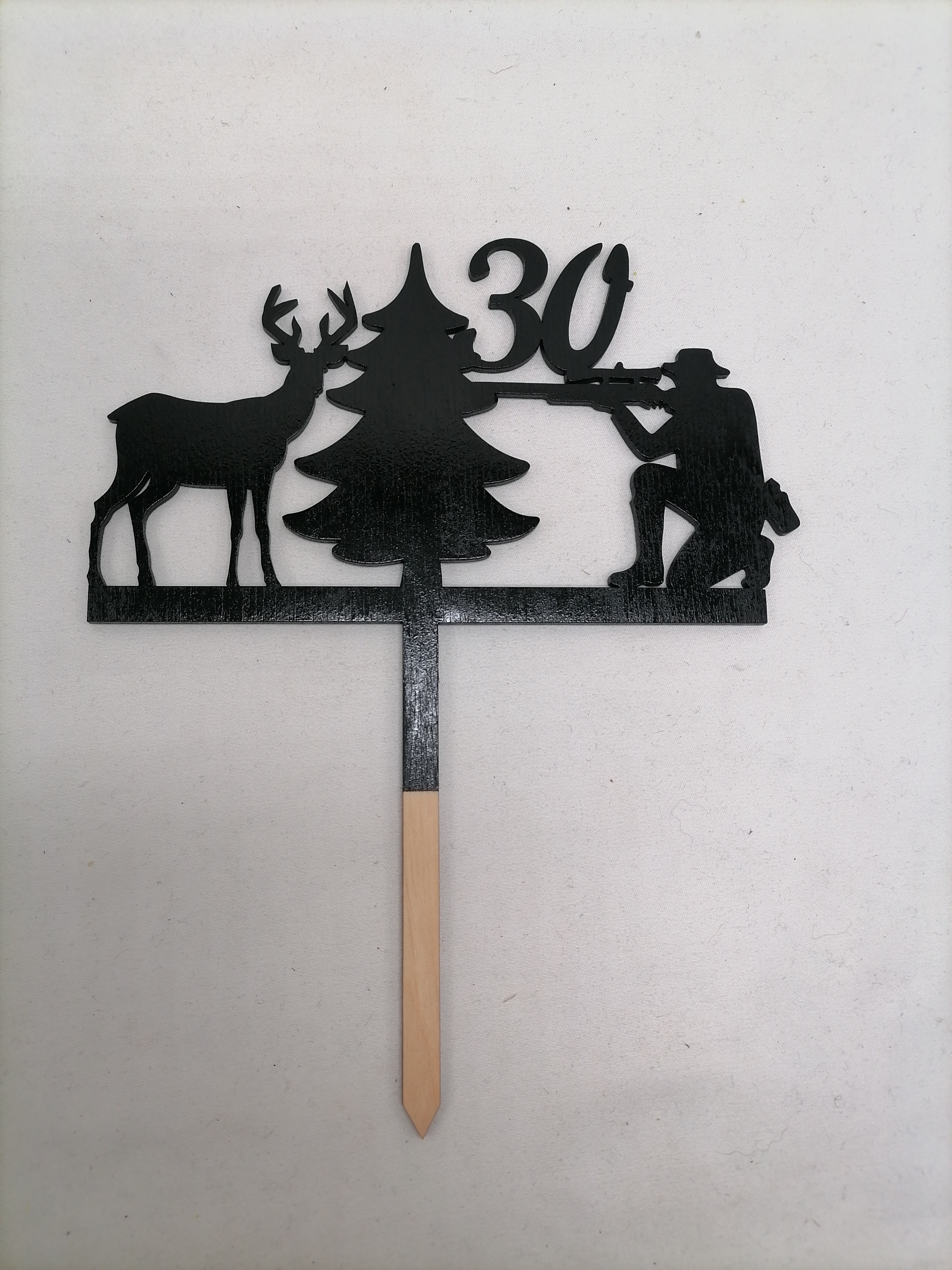 Farebný zápich pre poľovníka s vekom 17cm
