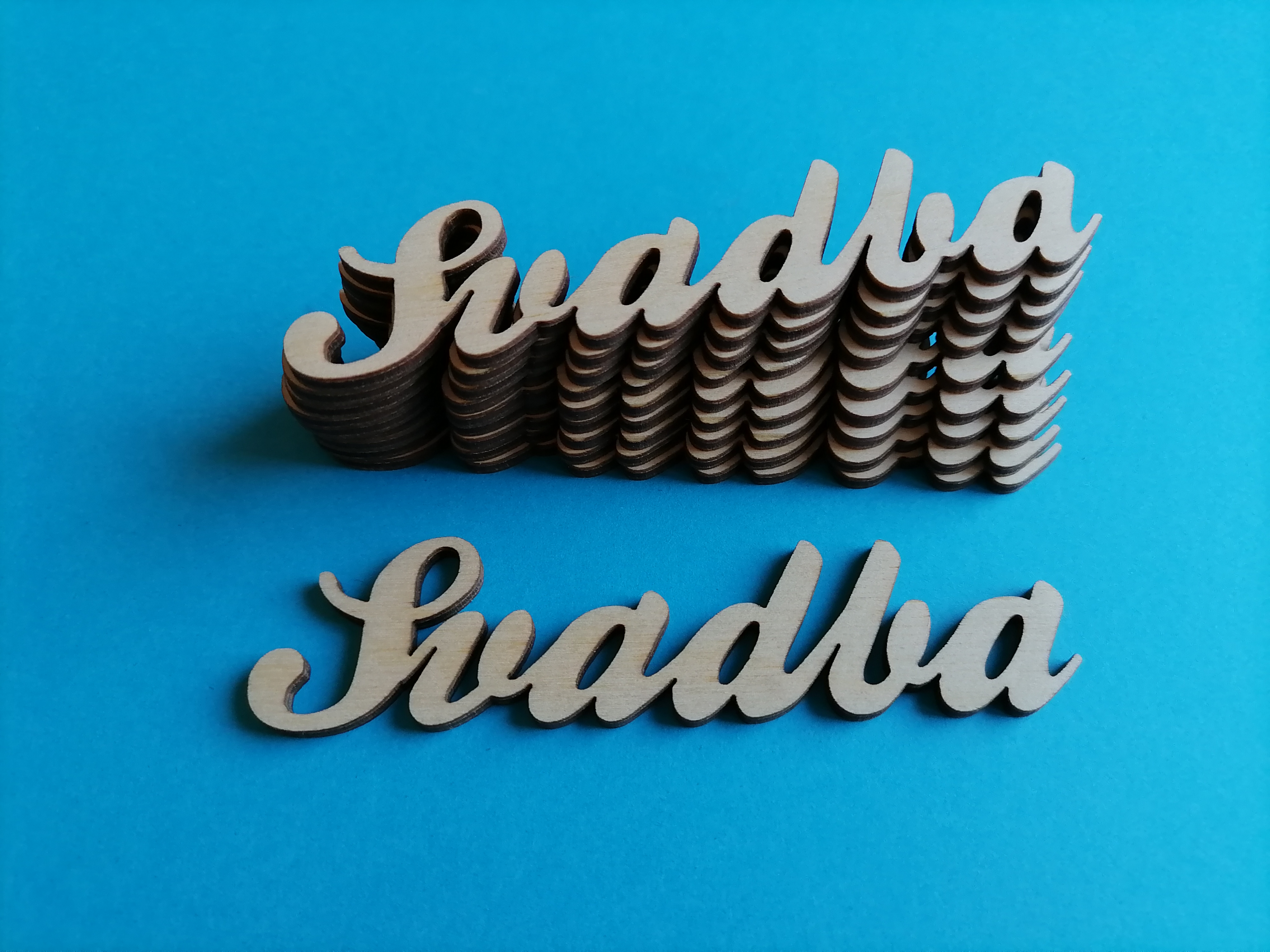 Nápis svadba 15 cm
