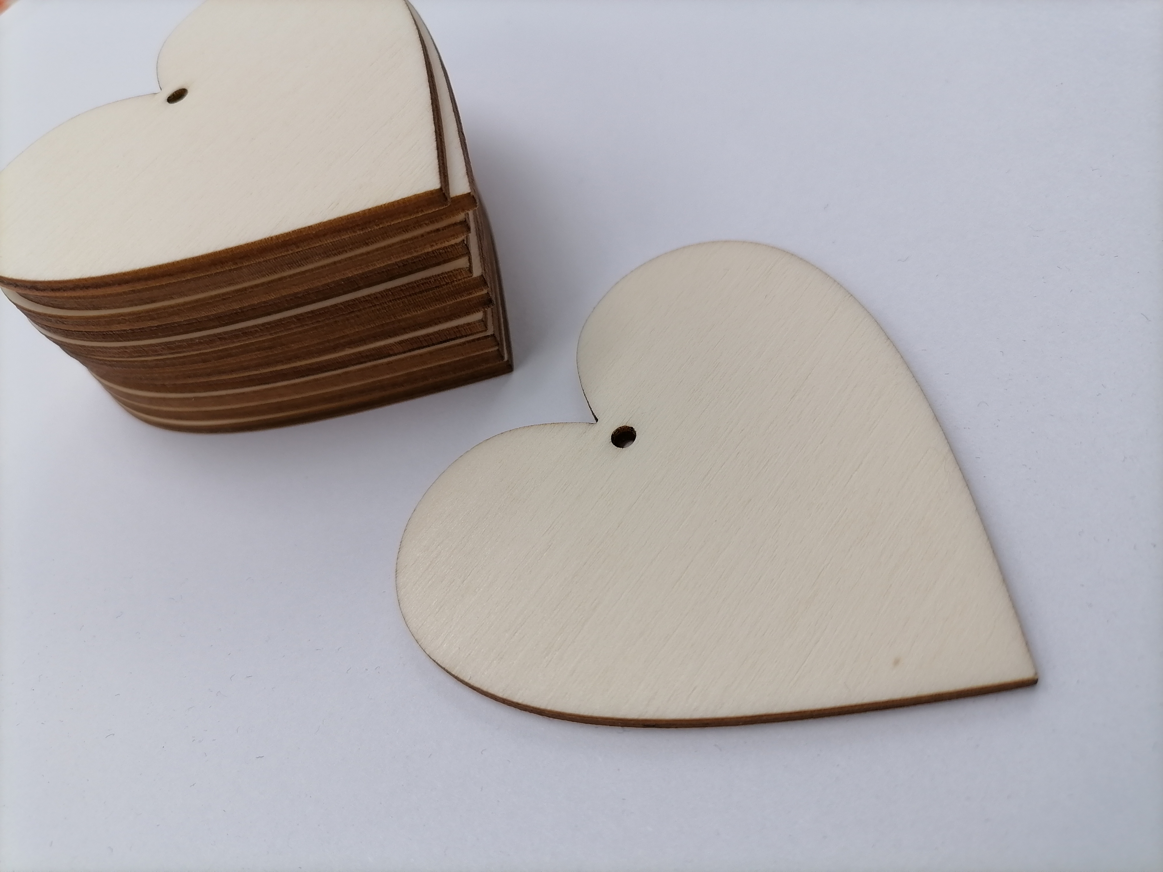 Polotovar srdce z preglejky 100x100 cm