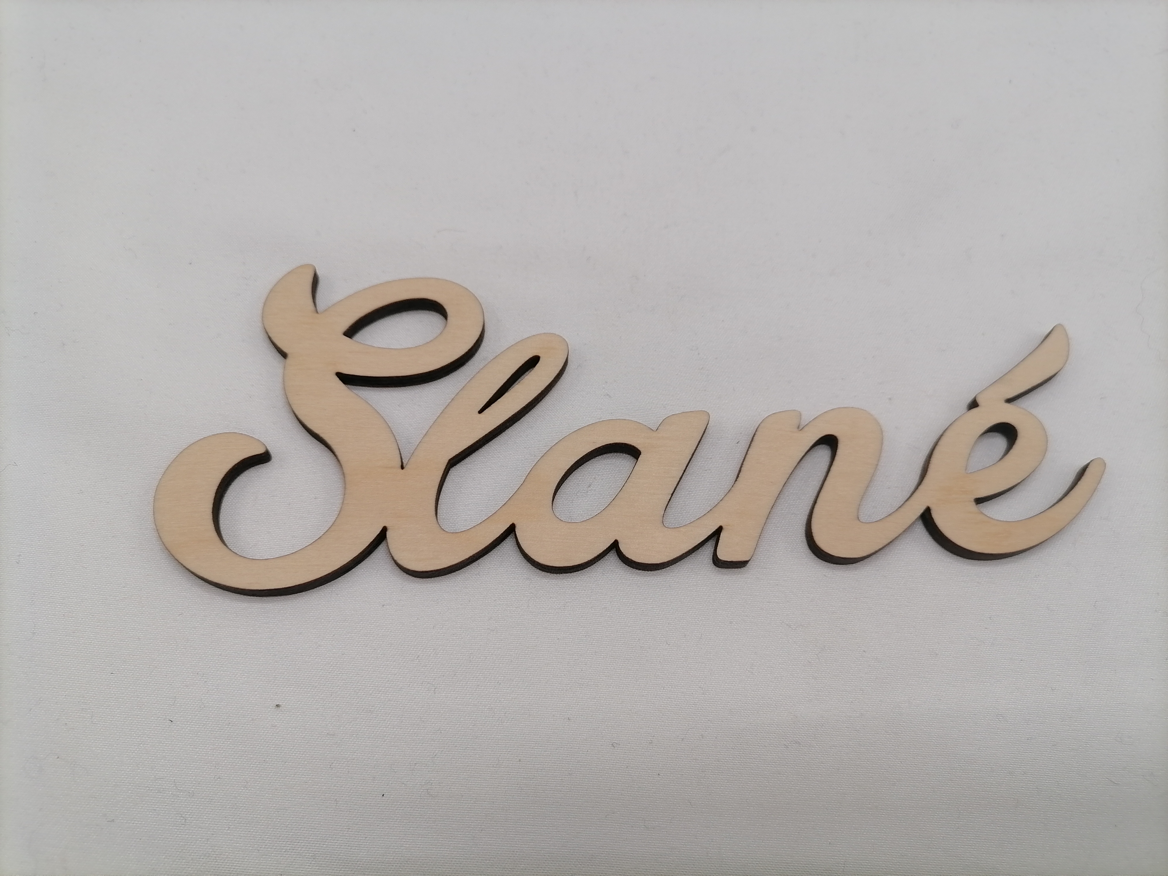 Nápis slané 35 cm