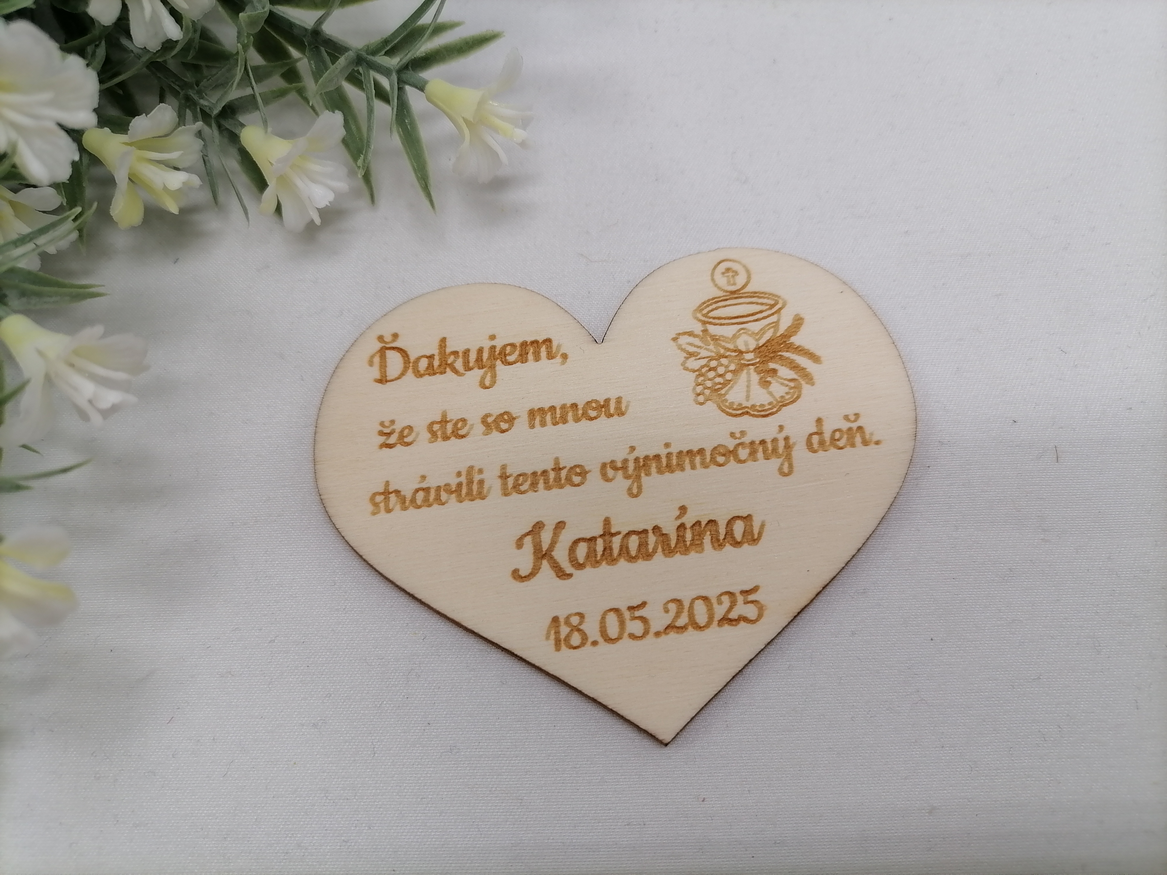 Magnetka na birmovku alebo na prvé sväté prijímanie
