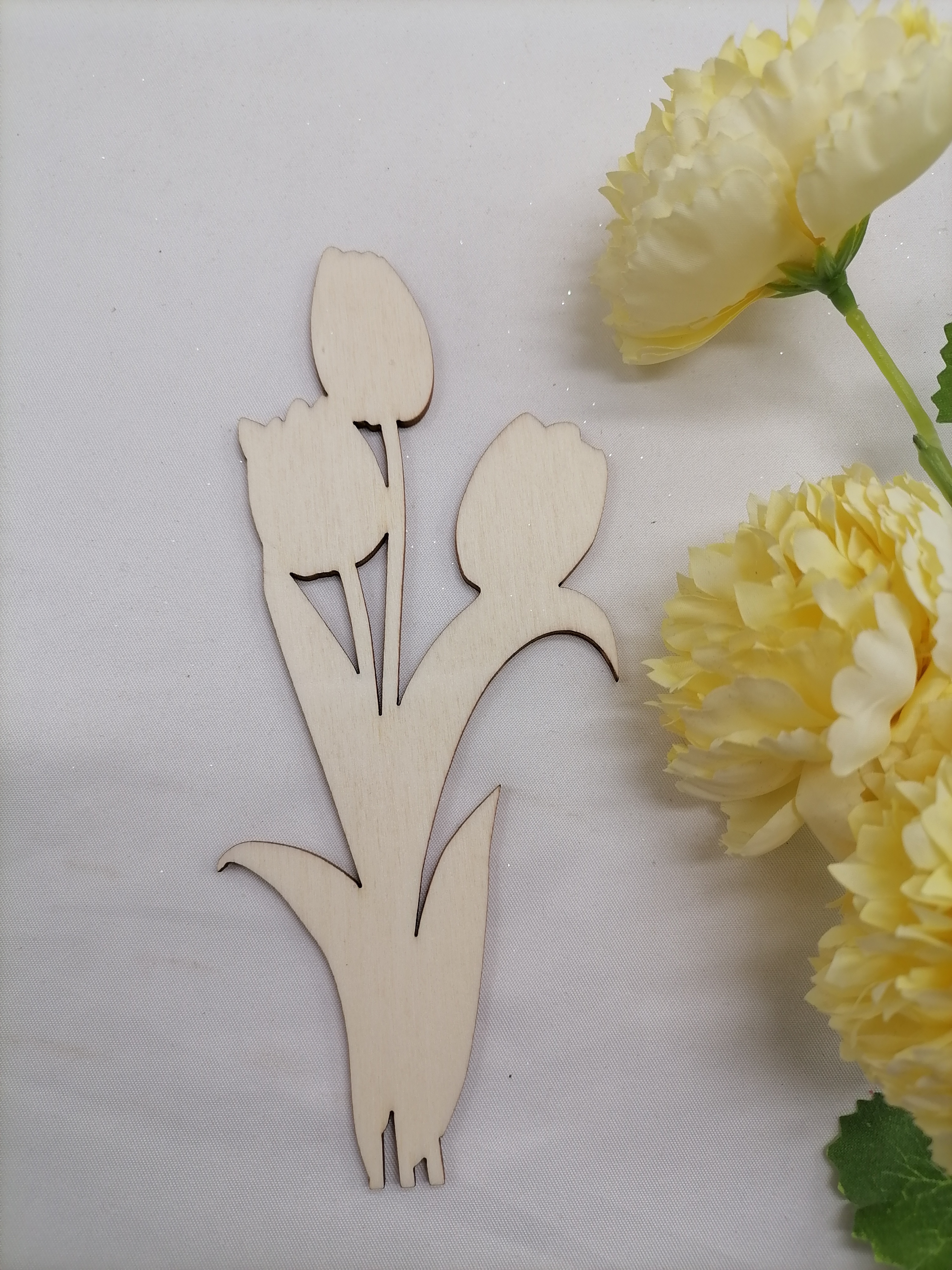 Polotovar tulipány 6 cm
