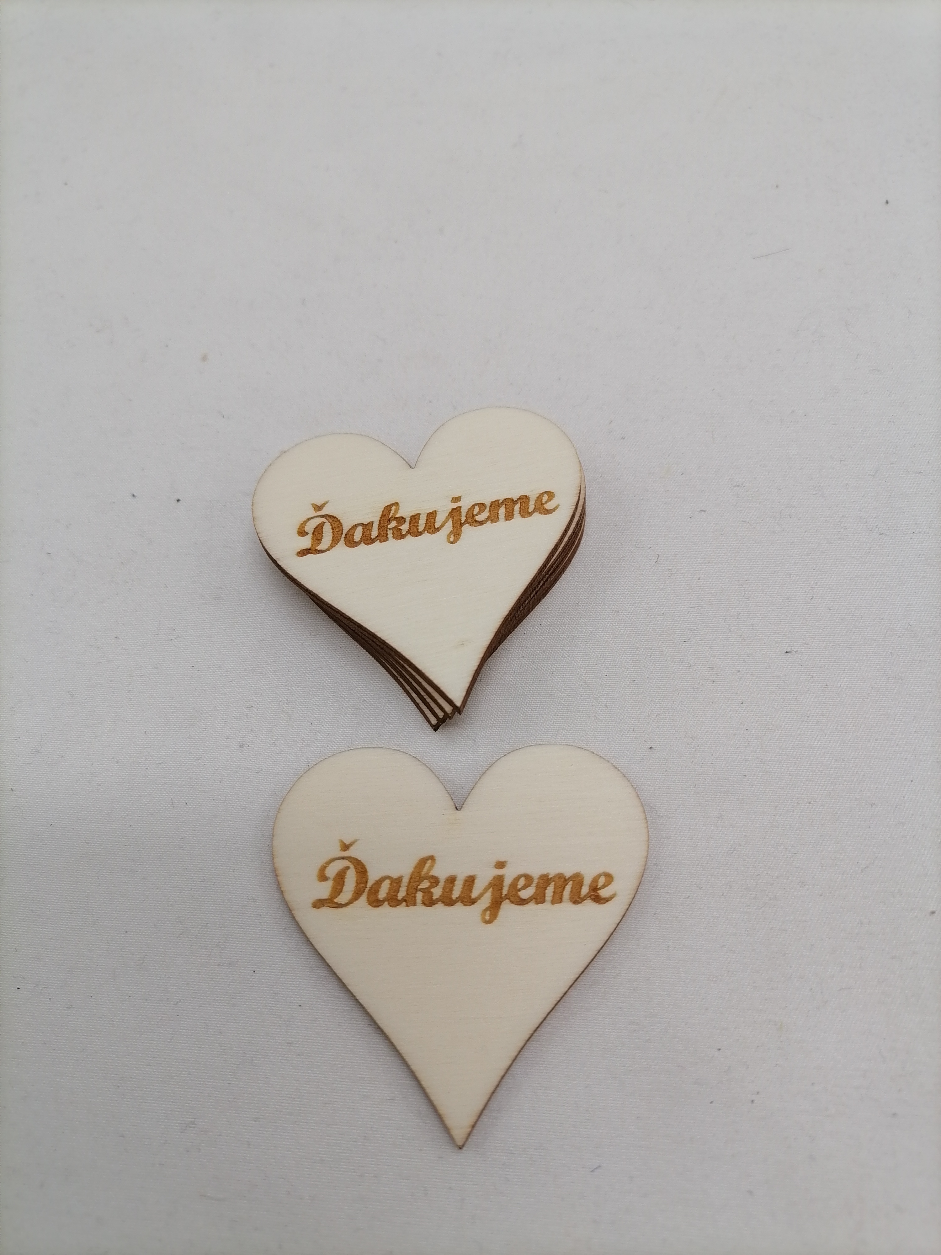 Srdiečko ďakujeme
