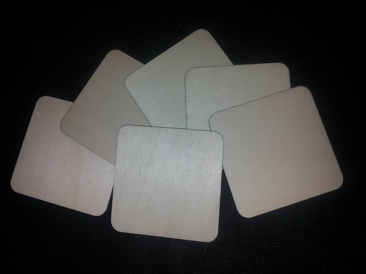 Podšálka polotovar štvorec 9x9cm