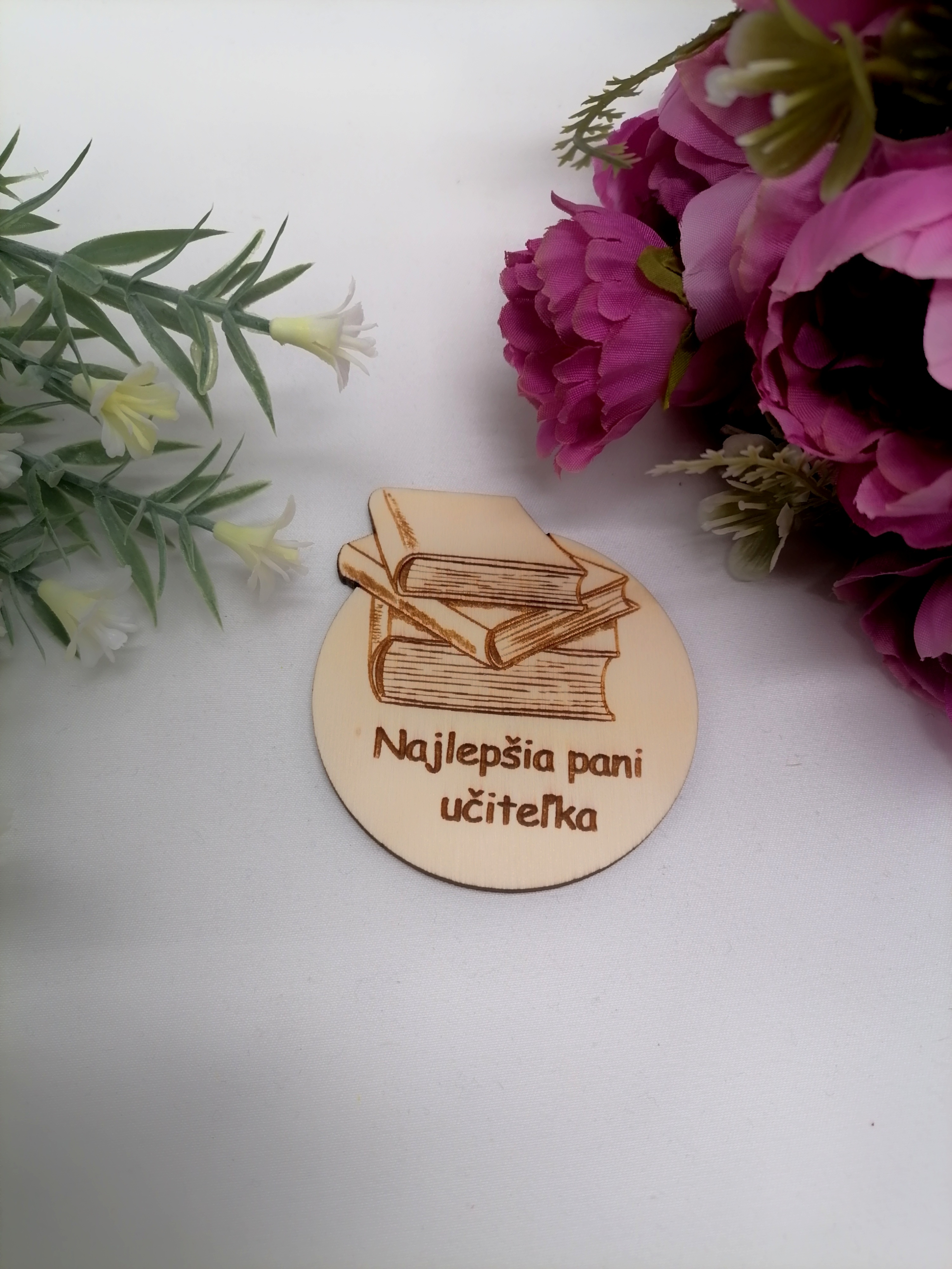 Magnetka pre pani učiteľku - učiteľa